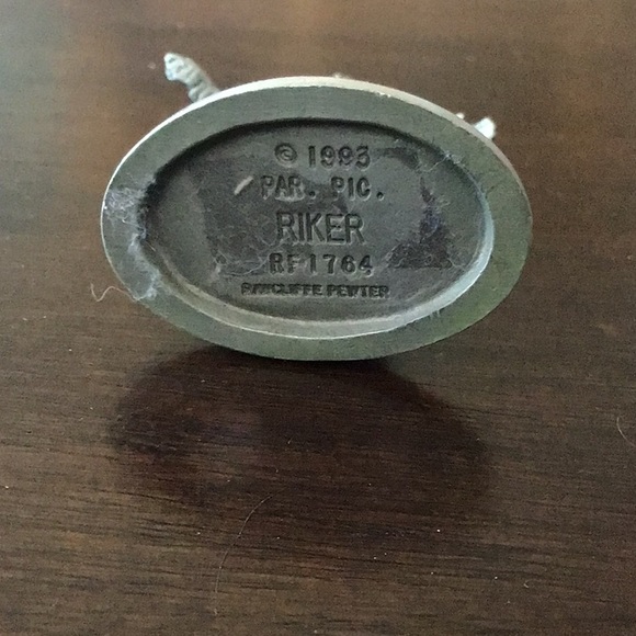 Set of 7 Star Trek: The Next Generation Pewter Characters - Picture 8 of 16